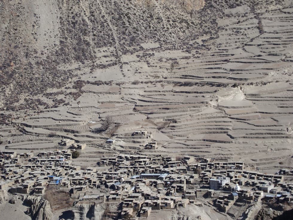 A village in  Upper Mustang Nepal2
