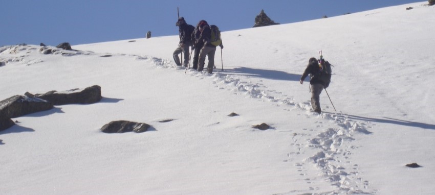 Trek dans le Langtang Ganjala Pass - Trekking au Langtang Ganjala col