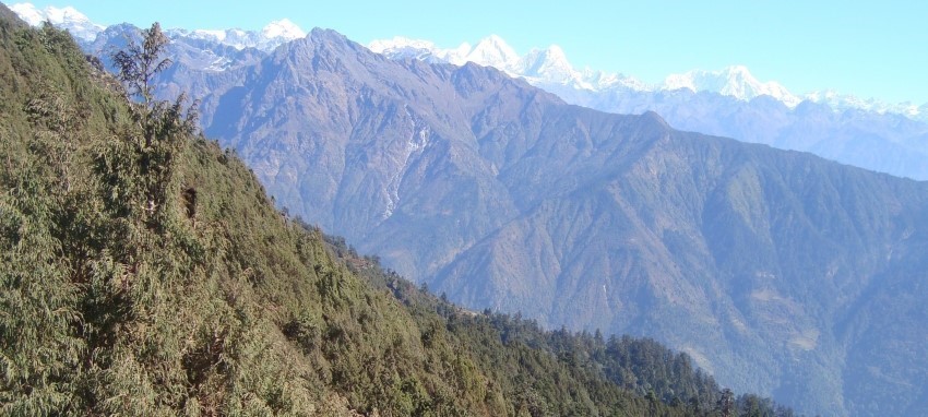 Trek dans le Langtang, Gosaikunda et Helambu - Belle vall