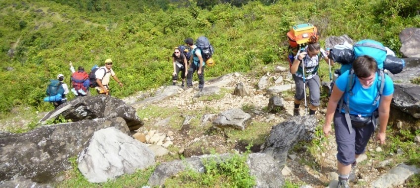 Randonnée de Nagarkot (2,195m) à Changu Narayan - Nagarkot- (2.195 m