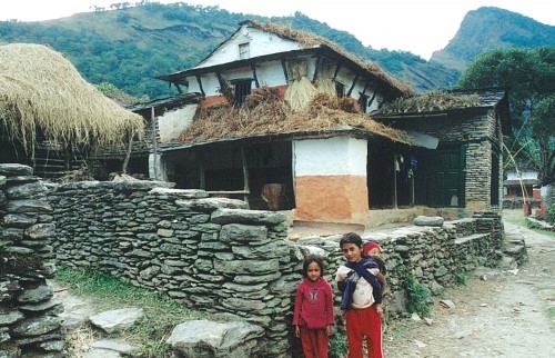 Visite du village de Daman