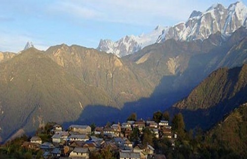 Visite du village de Ghalegaun