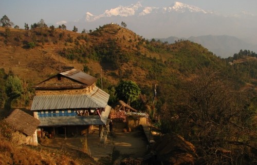 Visite du village de Gorkha