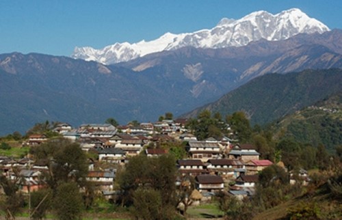 Visite du village de Sirubari