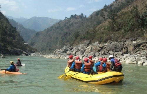 Rafting aventure de Trishuli