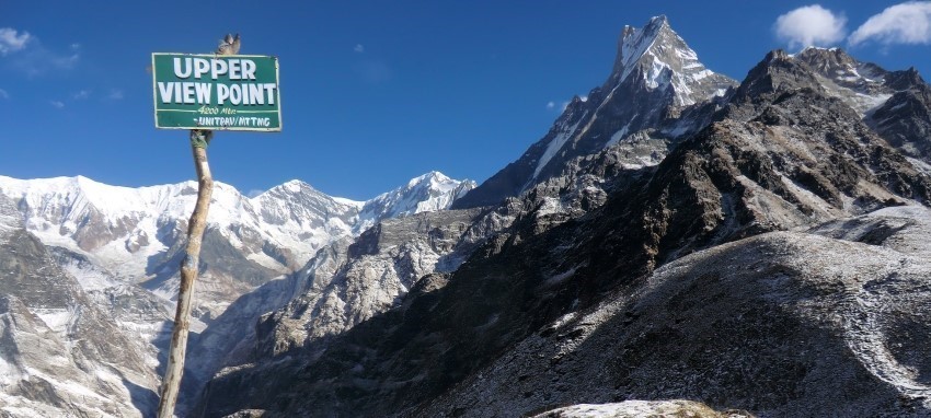 Поход к Марди-Хималу - Поход к Марди-Хималу - гора Мачхапучхаре (