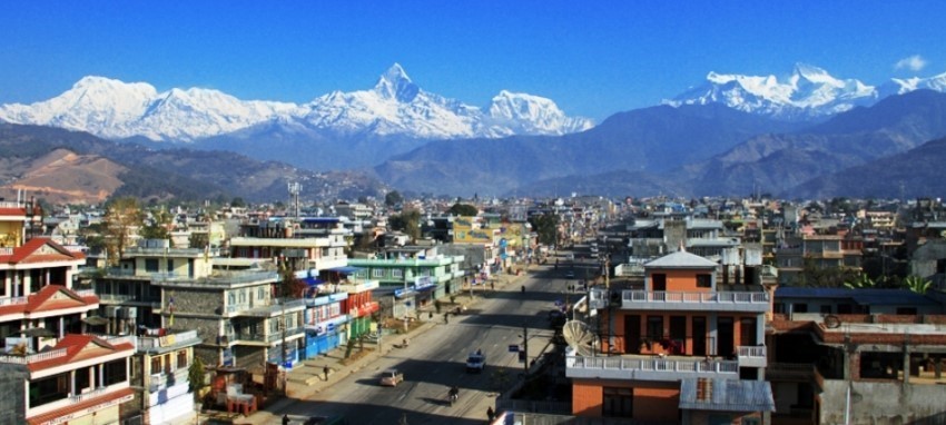 Экскурсия по Катманду и Похаре - Вид из Похары - культурная экскурсия по Непалу
