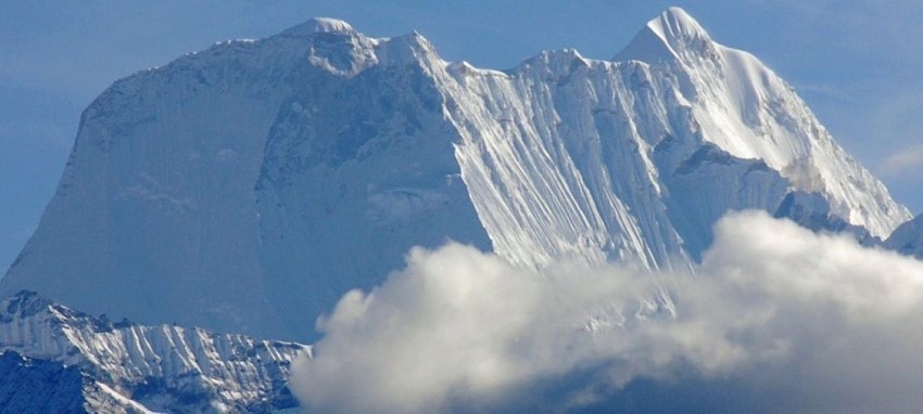  View  from  Rolwaling Vally