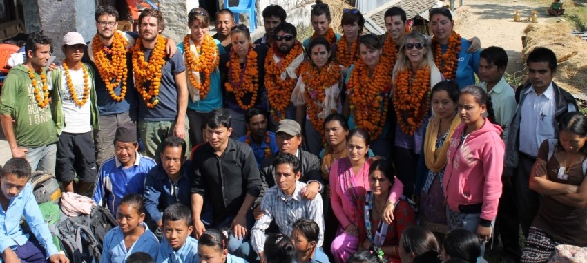 Благотворительный туризм - Philanthropic tourism in Nepal